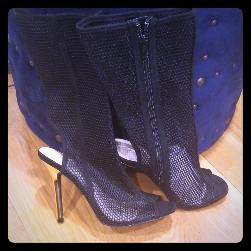 Womens mesh booties